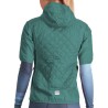 Varm damjacka Sportful Rythmo W Puffy busk grön